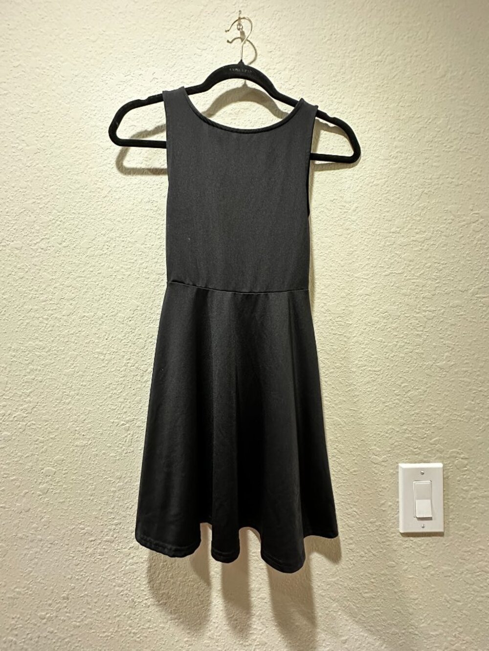 Divided by H&M High Neck Backless Skater Dress XS